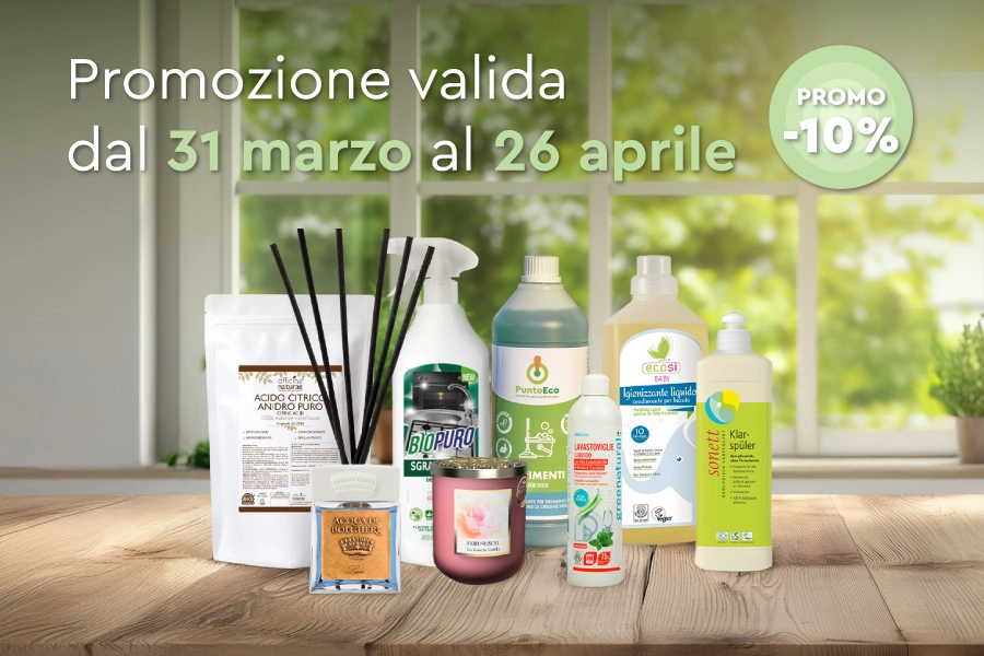 Promozione pulizie di primavera