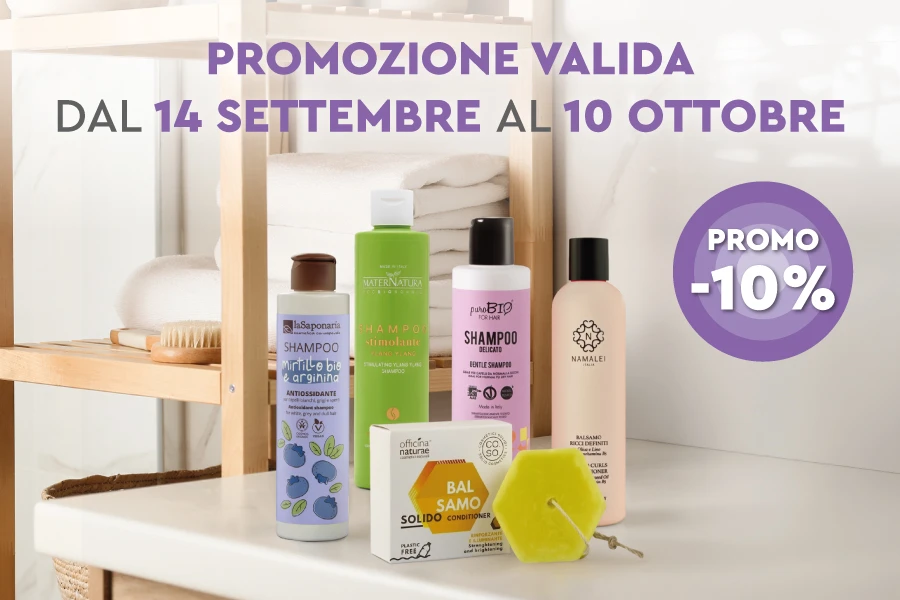 Promozione del 10% su prodotti haircare